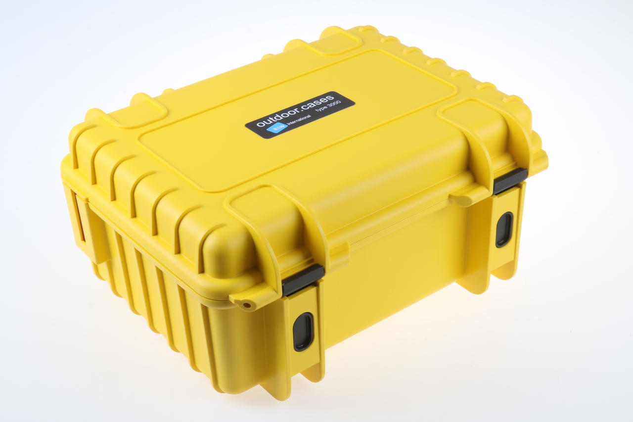 B&W Outdoor-Cases Fotokoffer Type 3000 ohne Einteilung gelb - Image 2