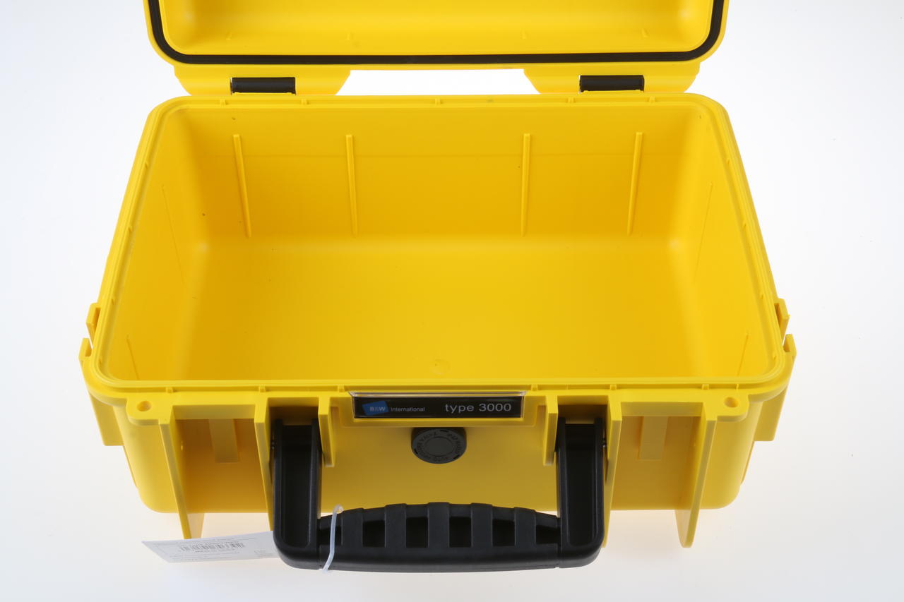 B&W Outdoor-Cases Fotokoffer Type 3000 ohne Einteilung gelb - Image 4