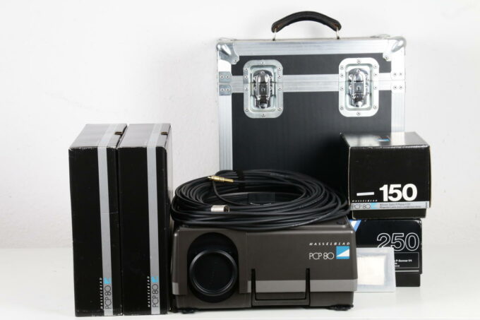 Hasselblad PCP80 6x6 Diaprojektor mit 150mm f/3,5 und 250mm f/4,0