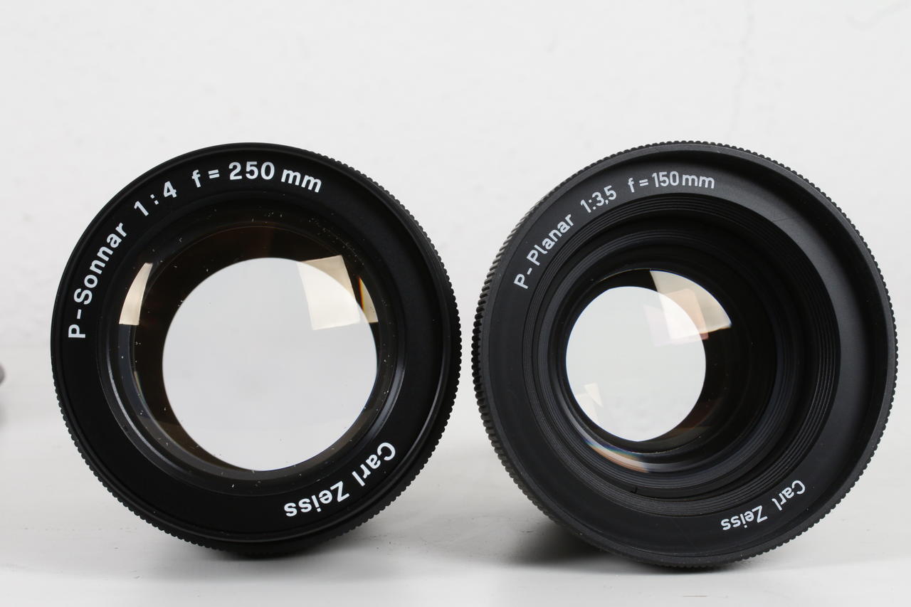 Hasselblad PCP80 6x6 Diaprojektor mit 150mm f/3,5 und 250mm f/4,0