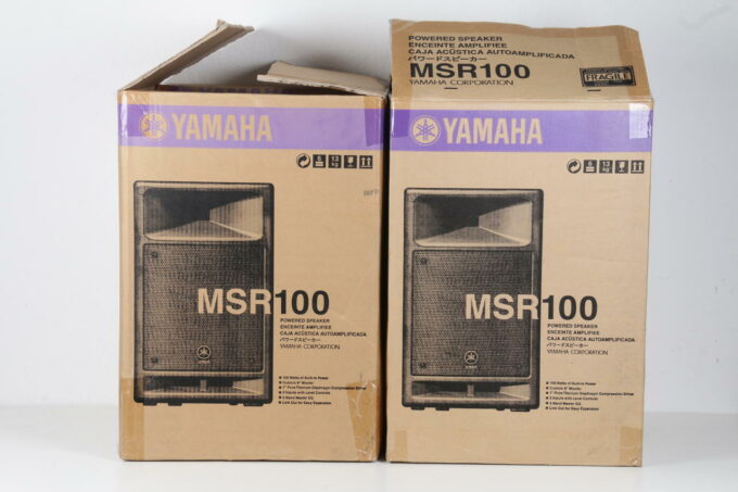 Yamaha MSR-100 Monitor Boxen / 2 Stück