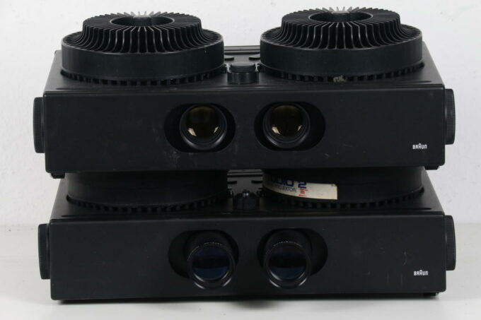 Braun Tandem Projektor DP IG4 - 2 Stück mit Magazine - Image 2