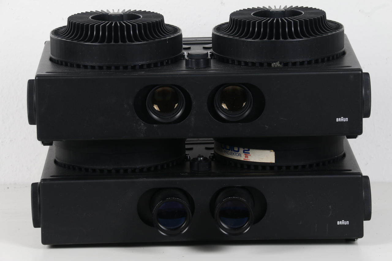 Braun Tandem Projektor DP IG4 - 2 Stück mit Magazine