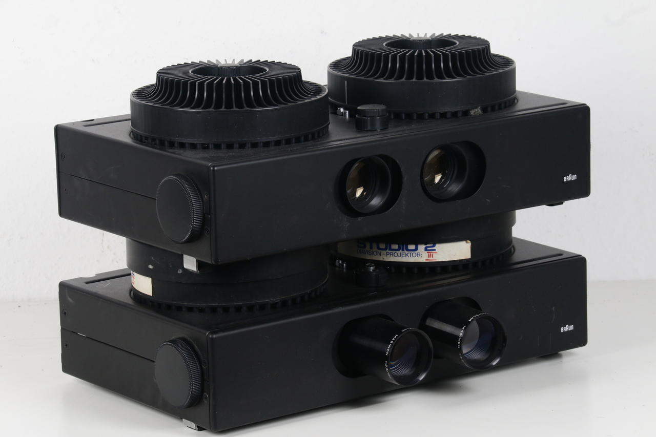 Braun Tandem Projektor DP IG4 - 2 Stück mit Magazine