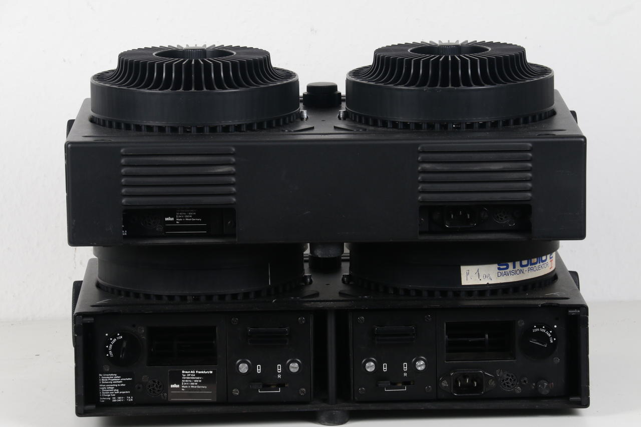 Braun Tandem Projektor DP IG4 - 2 Stück mit Magazine