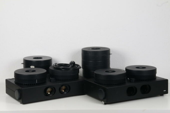 Braun Tandem Projektor DP IG4 - 2 Stück mit Magazine - Funktion nicht überprüft