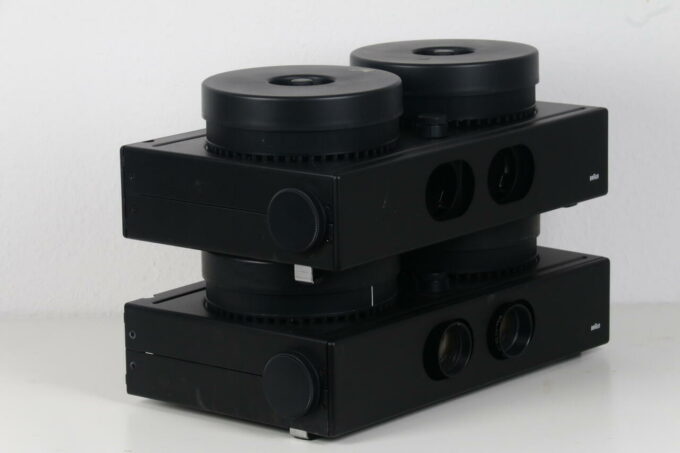 Braun Tandem Projektor DP IG4 - 2 Stück mit Magazine - Funktion nicht überprüft