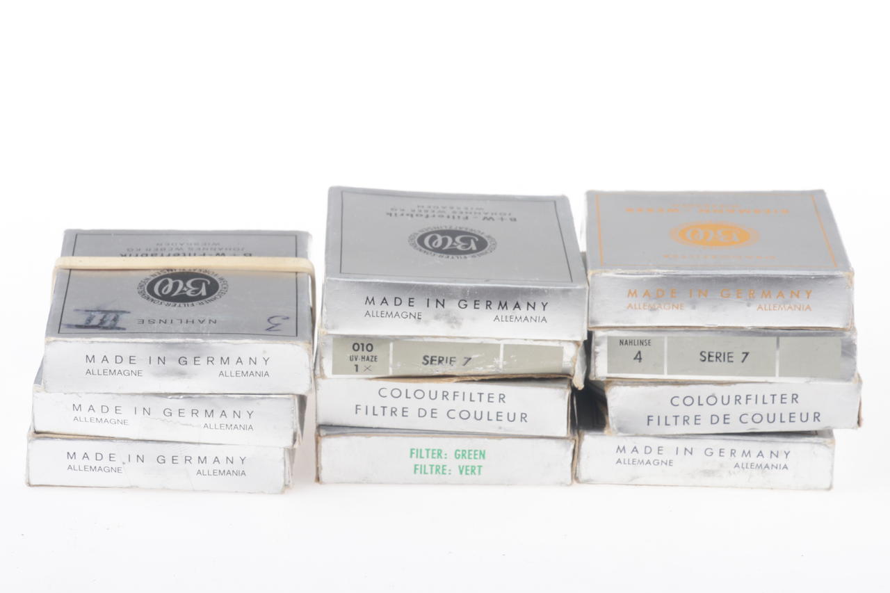 B+W Filtersatz Serie 7 - 11 Stück