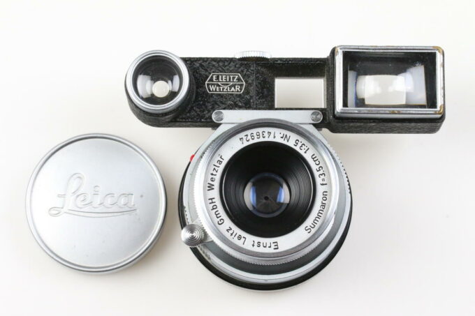 Leica Summaron 35mm f/3,5 mit Brille für Leica M - #1436924
