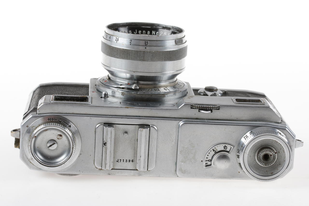 Zeiss Ikon Contax I mit Sonnar 5cm f/2,0 Bastlerkamera - #J71396 - Image 3