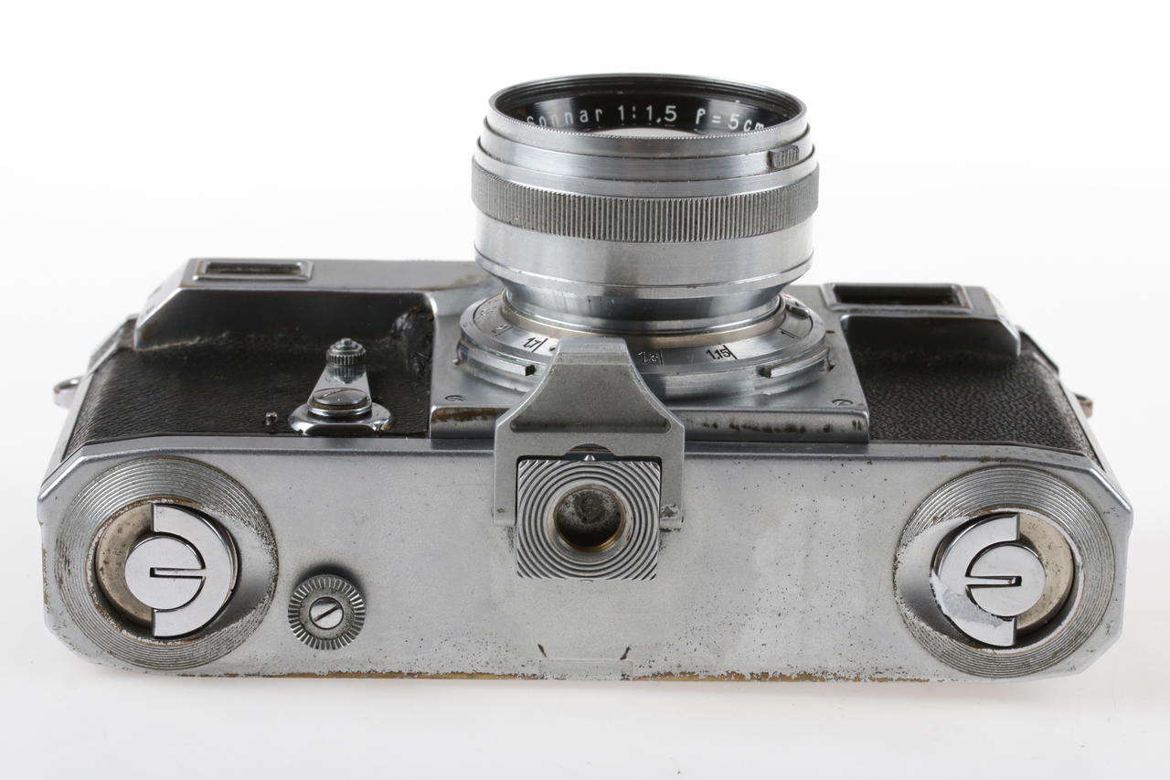 Zeiss Ikon Contax I mit Sonnar 5cm f/2,0 Bastlerkamera - #J71396 - Image 5