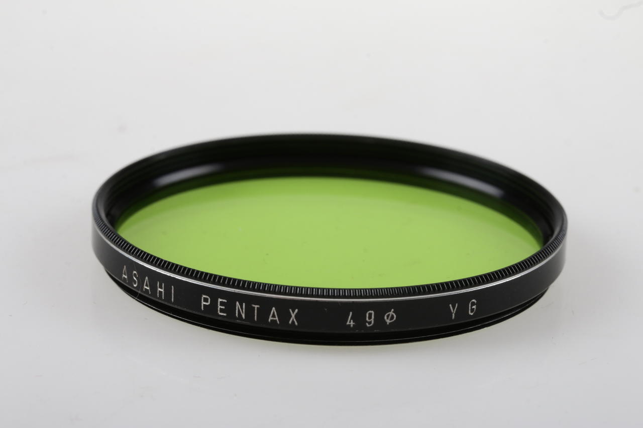 Pentax Farbfilter Gelbgrün YG - 49mm