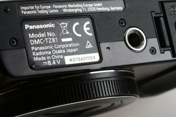 Panasonic Lumix DMC-TZ81 Digitalkamera - #WS7SA011124 - Image 6