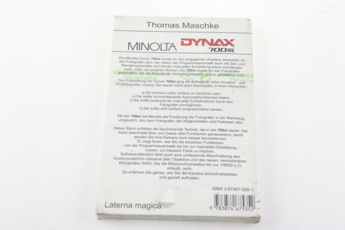 Buch Minolta Dynax 7000i