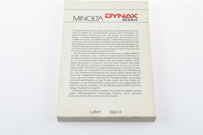 Buch Minolta Dynax 8000i