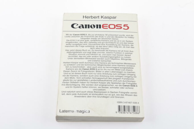 Buch - Canon EOS 5 - #3-87467-508-4