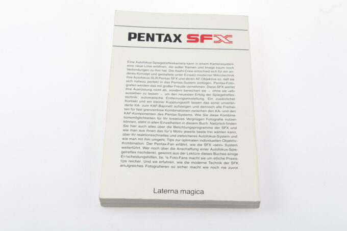 Buch - Pentax SFX / Laterna Magica