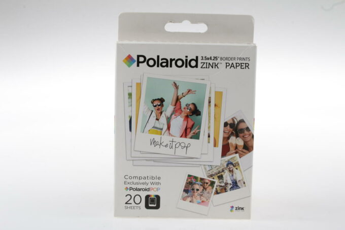 Polaroid ZINK 3,5x4,25" 20Bl. für POP