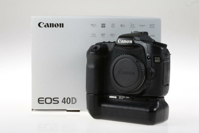 Canon EOS 40D mit Zubehörpaket - #0730401073