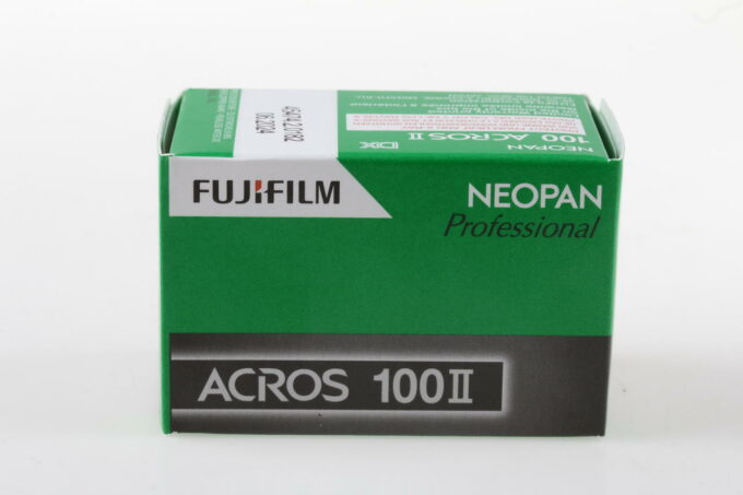 FUJIFILM Neopan Acros 100 II EC 135/36 SW-KB-Film (Abgelaufen/Expired 06/2024)
