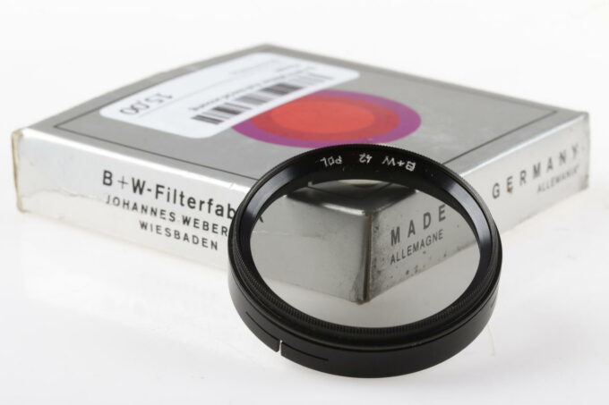 B+W Polfilter Aufsteckfassung 42mm