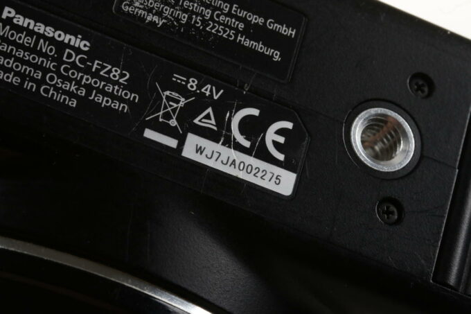 Panasonic Lumix DC-FZ82 - #WJ7JA002275