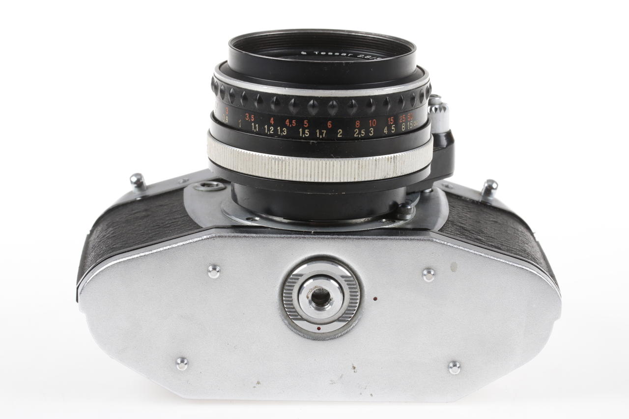 Ihagee EXA IIb Body mit Tessar 50mm 2,8 - #256128 - Image 5