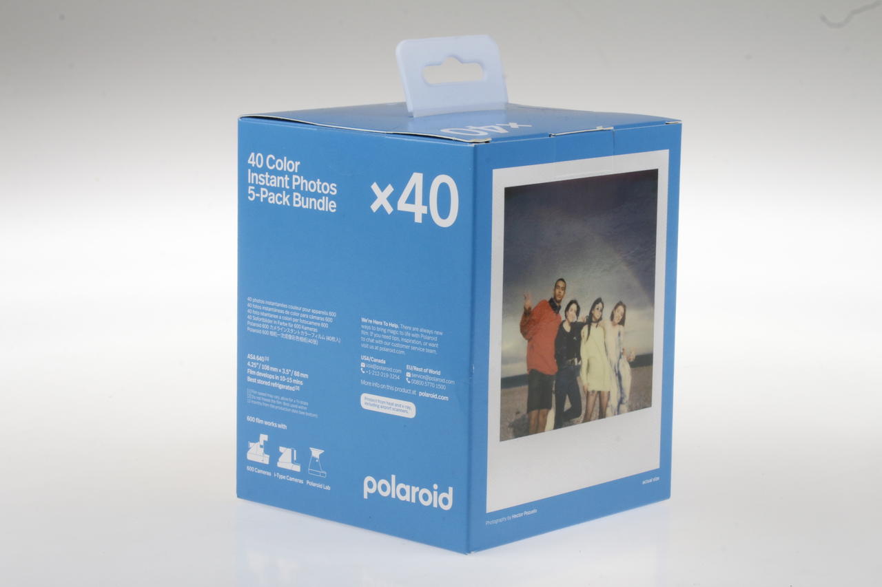 Polaroid Color 600 Film 40 instant photos / abgelaufen 11/23