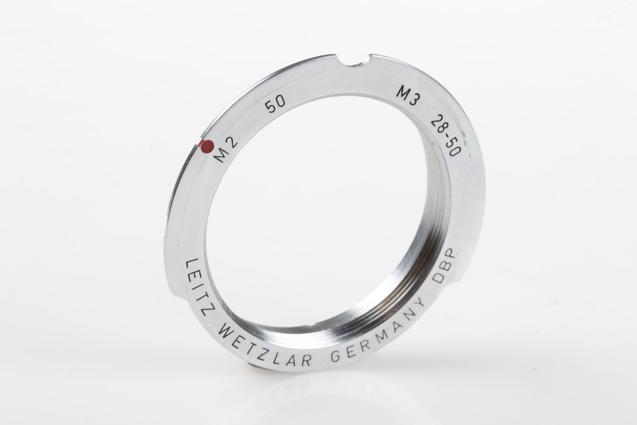 Leica Adapterring für M39 auf Leica M - M2 50 und M3 28-50