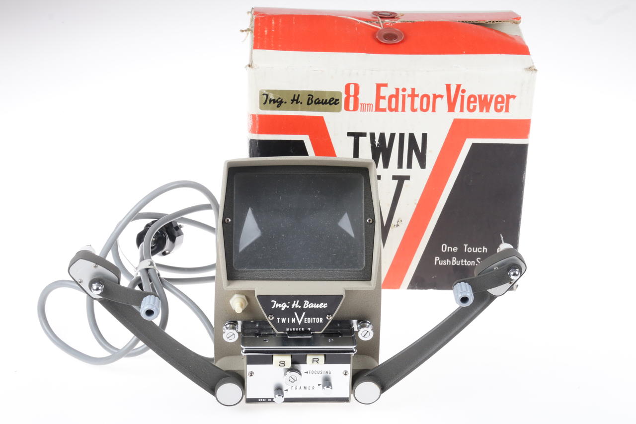 Bauer 8mm Editor Viewer Twin V