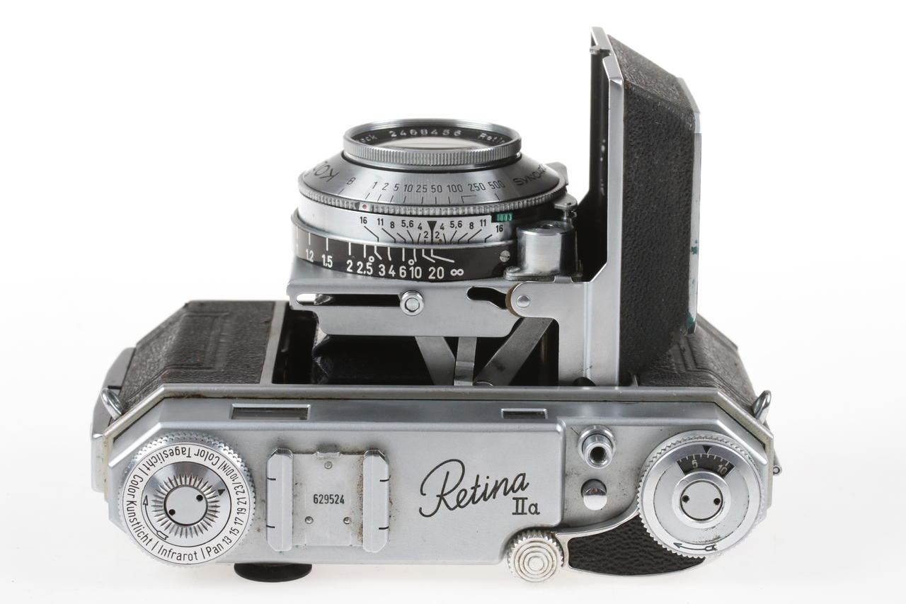 Kodak Retina IIa (Typ 016) mit Heligon 50mm f/2,0 - #629524