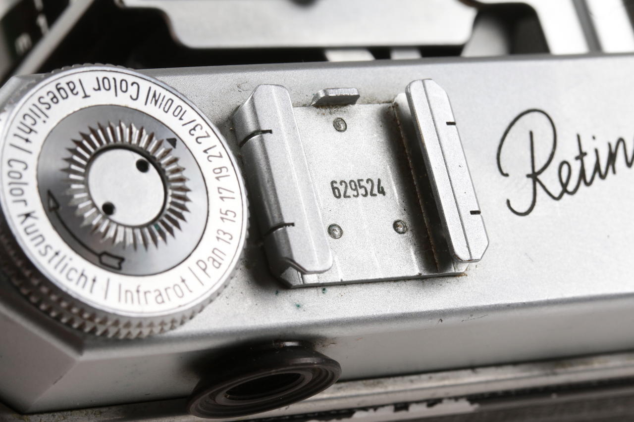 Kodak Retina IIa (Typ 016) mit Heligon 50mm f/2,0 - #629524