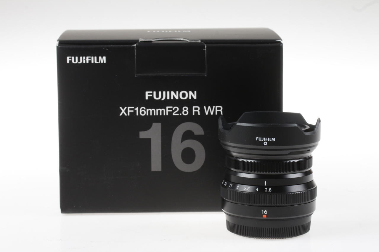 FUJIFILM Fujinon XF 16mm f/2,8 R WR - Schwarz - #4B00146