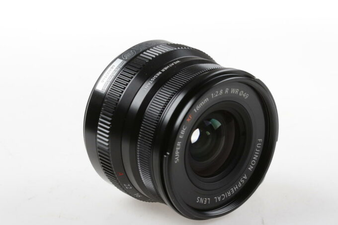 FUJIFILM Fujinon XF 16mm f/2,8 R WR - Schwarz - #4B00146