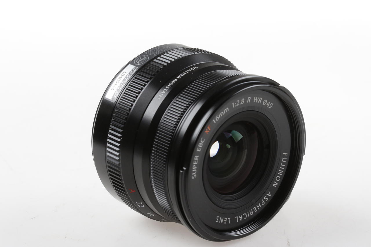 FUJIFILM Fujinon XF 16mm f/2,8 R WR - Schwarz - #4B00146 - Image 5