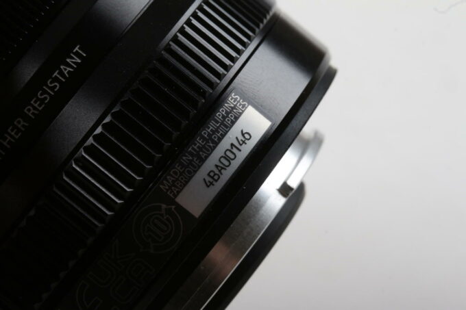 FUJIFILM Fujinon XF 16mm f/2,8 R WR - Schwarz - #4B00146