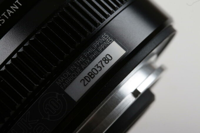FUJIFILM Fujinon XF 23mm f/2,0 R WR - Schwarz - #2DB03780