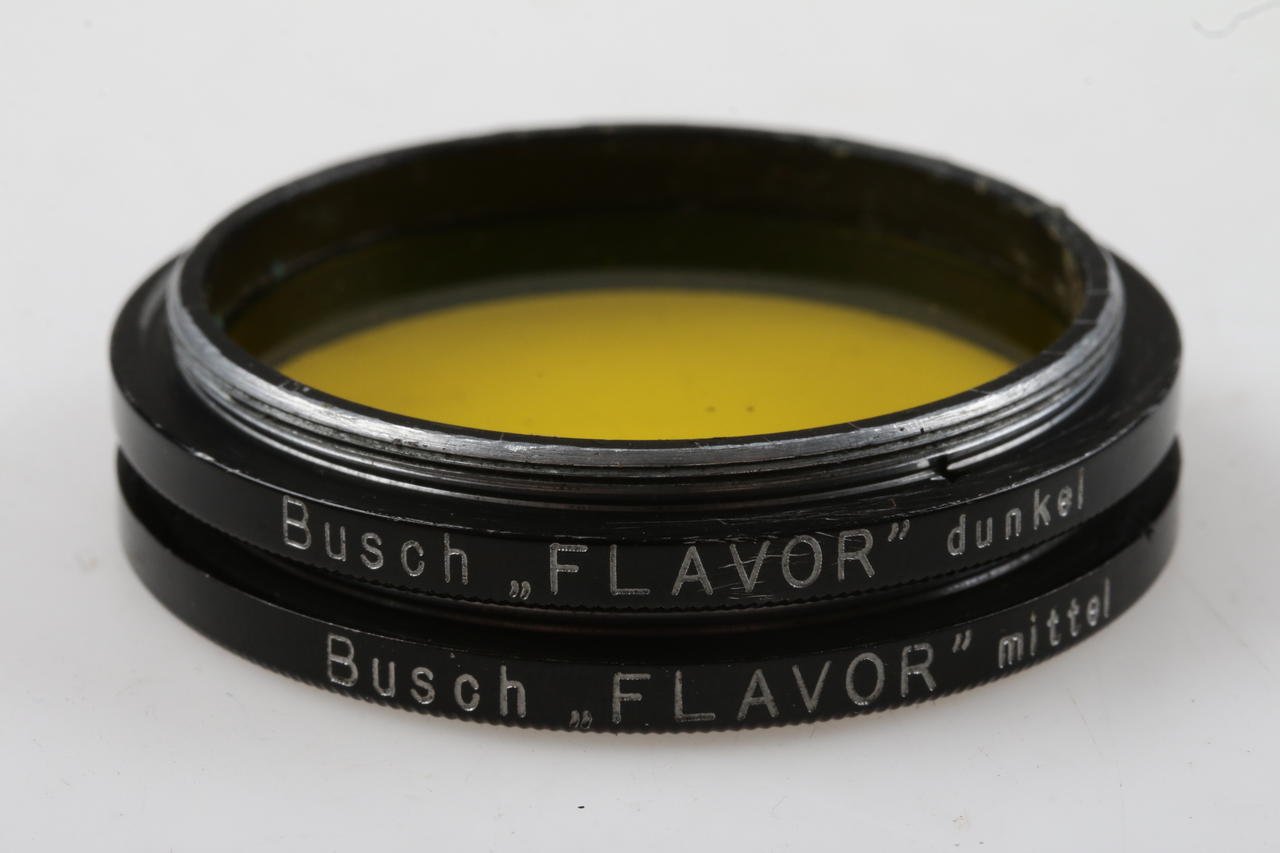 Busch FLAVOR Gelbfilter mittel und dunkel 42mm