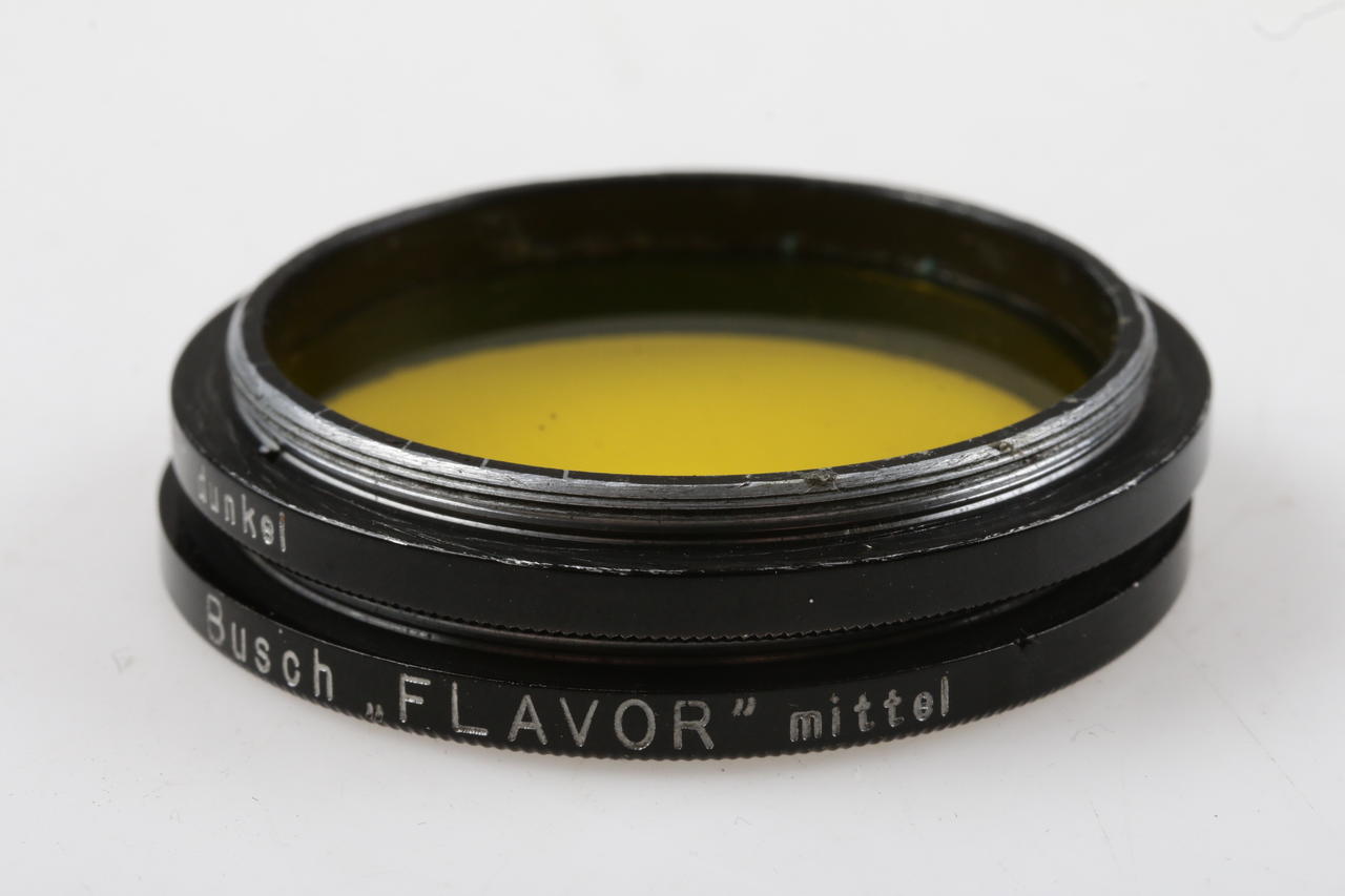 Busch FLAVOR Gelbfilter mittel und dunkel 42mm