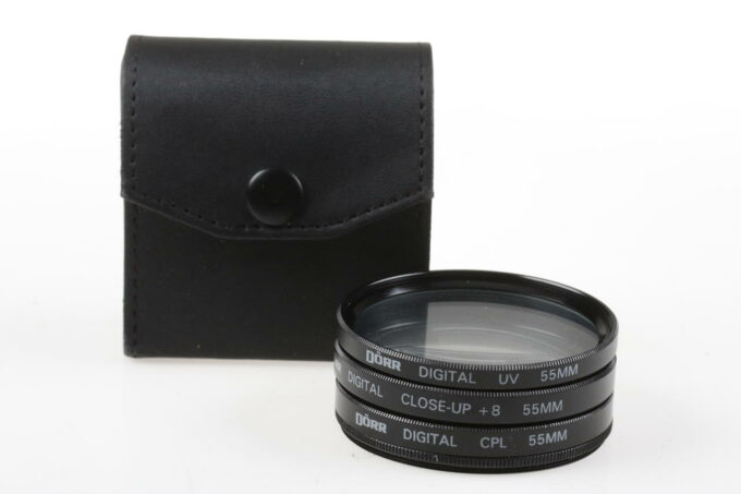 Dörr Filtersatz CPL, UV und Clos-Up +8 55mm