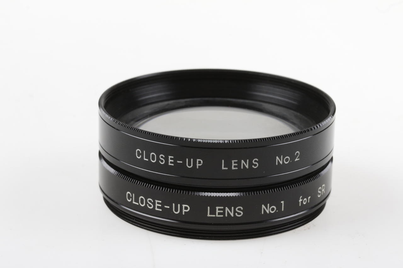 Minolta Close-Up Nr. 1 und Nr. 2 Vorsatzlinsen - 52mm