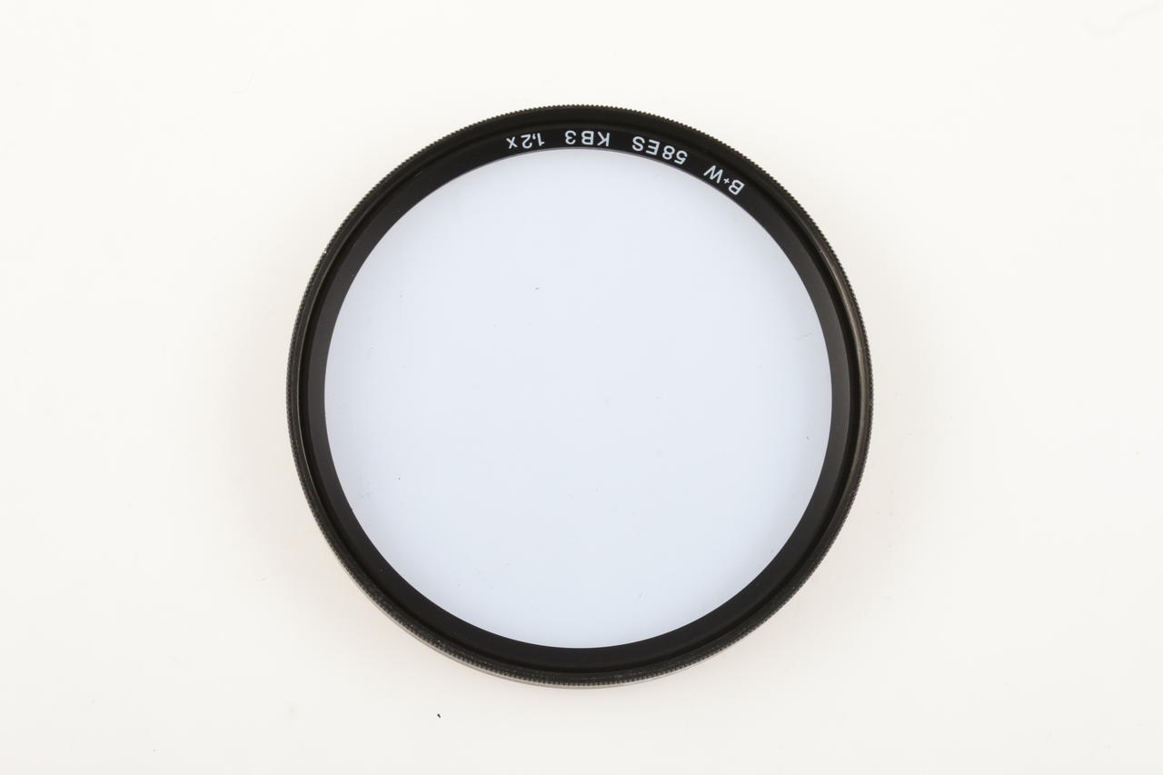 B+W Blaufilter KB3 1,2x 58mm