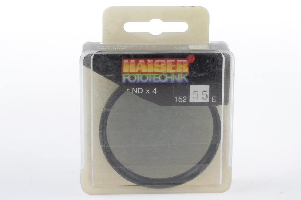 Kaiser Neutralgrau Filter ND4 55mm