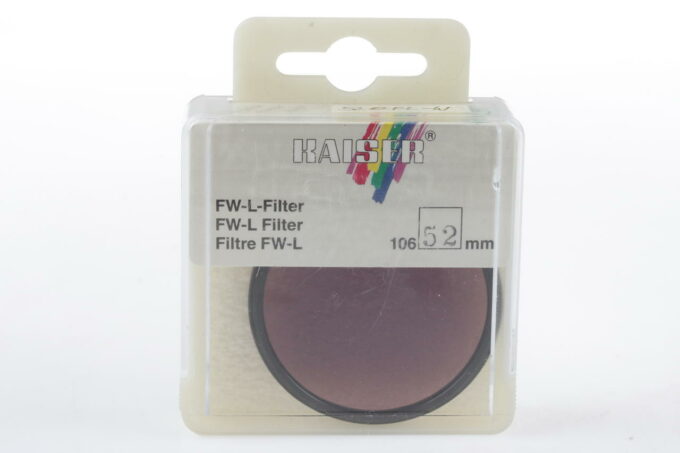 Kaiser 52mm FW-L Filter