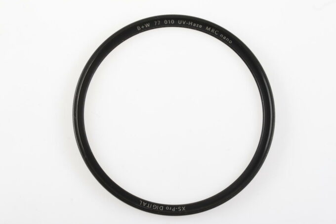B+W UV-Haze MRC nano XS-Pro Digital Filter 77mm