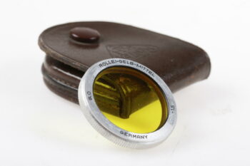 Rollei Gelbfilter mittel -1,5 R0 für 16S