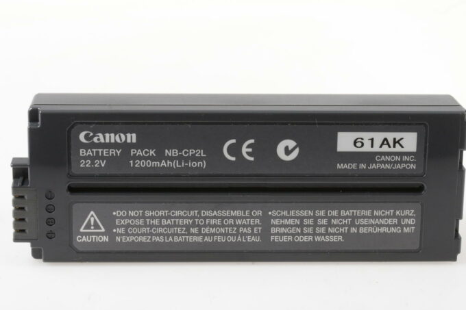 Canon Li-ion Battery / Akku NB-CP2L für Selphy