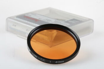 Hama Orangefilter und Unterwasserfilter UW CC-1/B 49mm