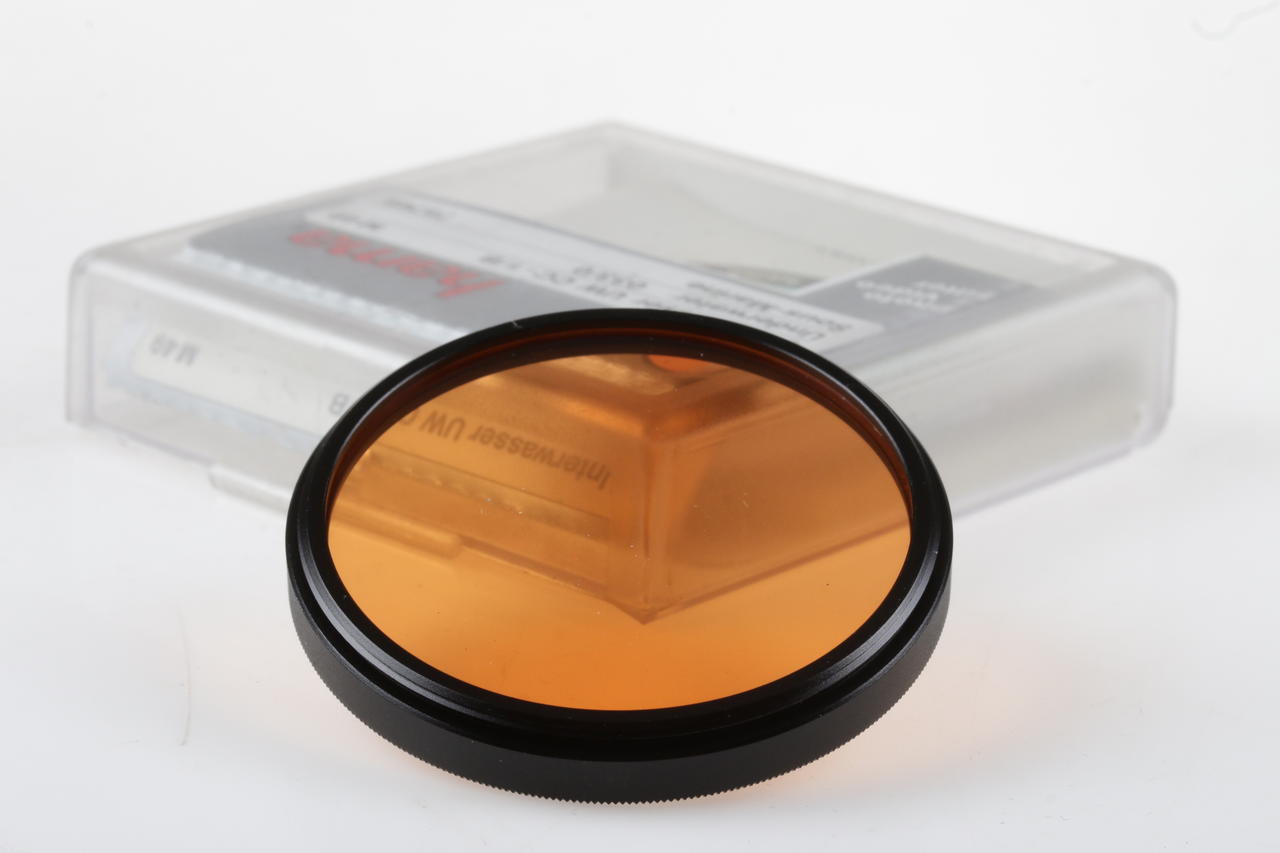 Hama Orangefilter und Unterwasserfilter UW CC-1/B 49mm - Image 3