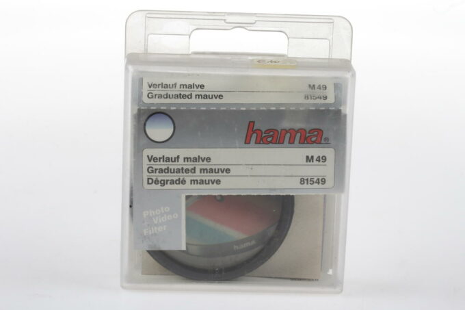 Hama Verlauffilter malve 49mm